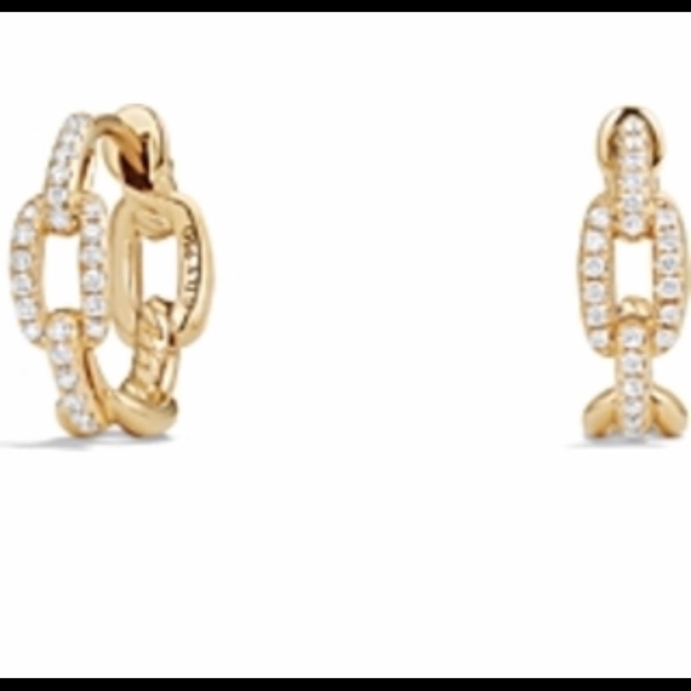 BRAND NEW David Yurman Hoop Earings